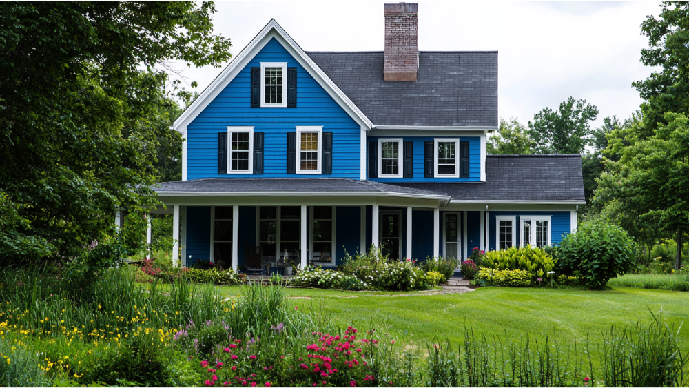 7 Blue Siding House Ideas That You Can Use