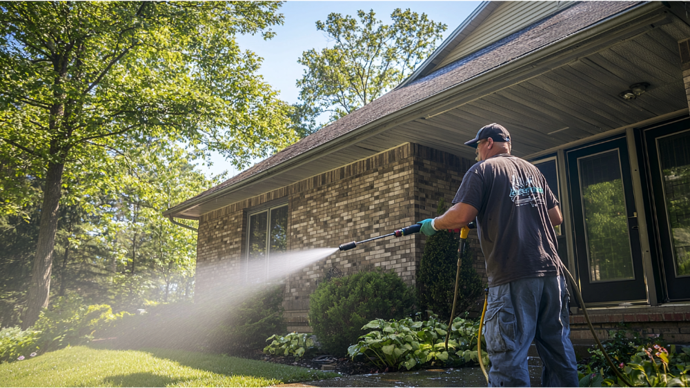 Can a Power Wash Break Siding?