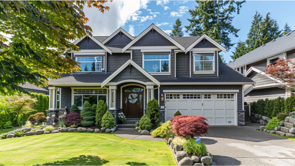 A home with nice siding