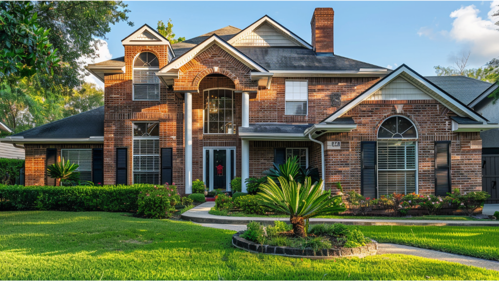 Brick siding