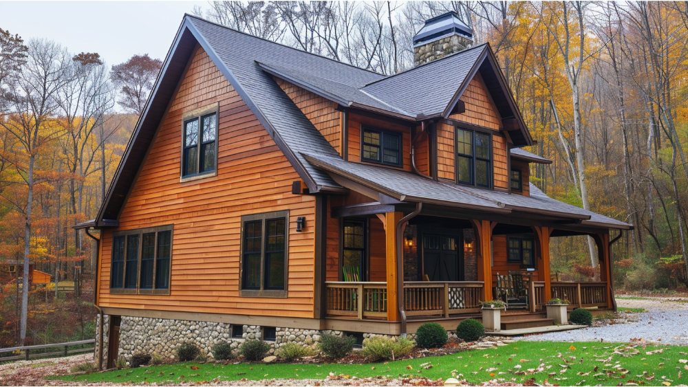 Engineered wood siding