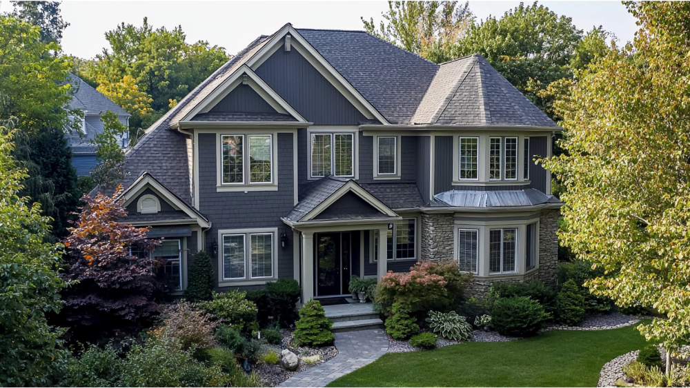 A nice home with nice windows