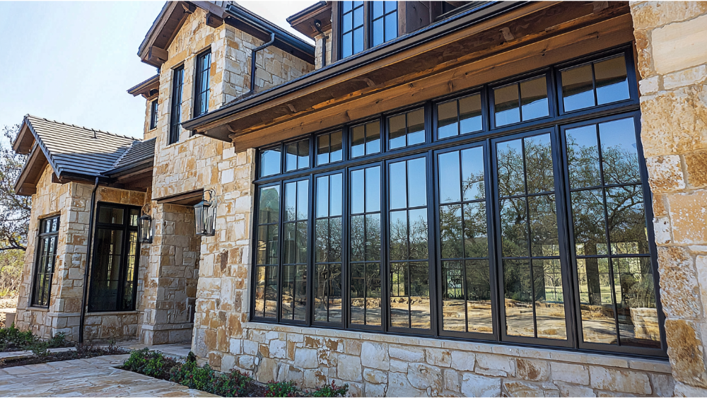 A nice home with nice windows