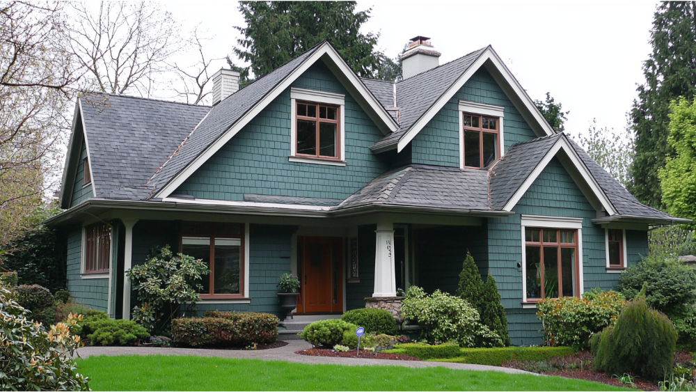 A house with siding