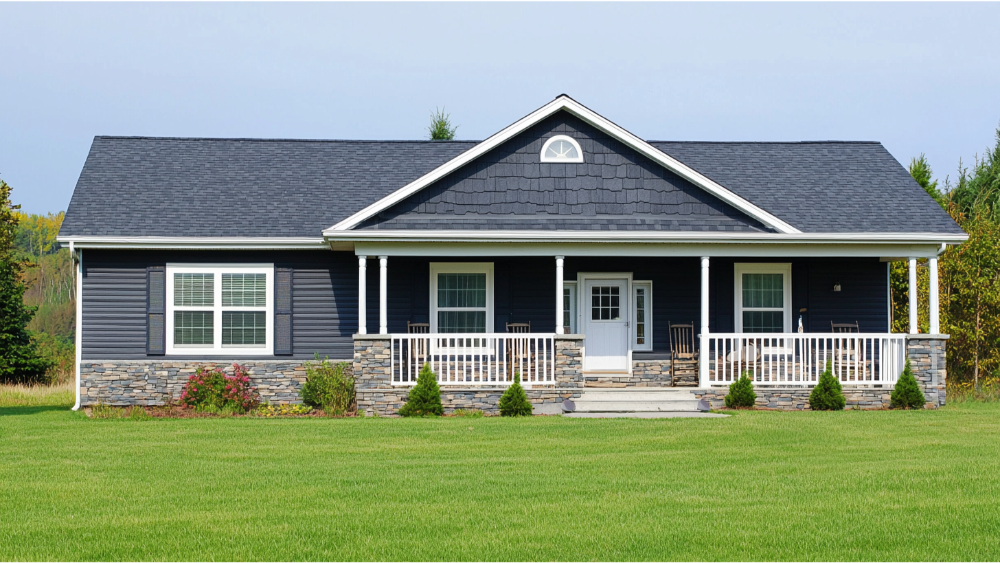 A house with nice siding