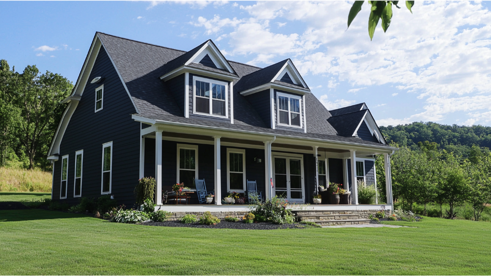 A house with nice siding