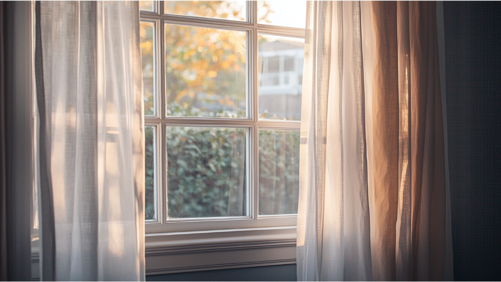 New windows installed on a house