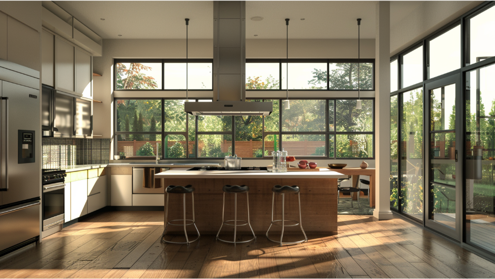 Kitchen windows