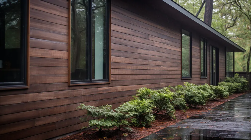 House with shiplap siding