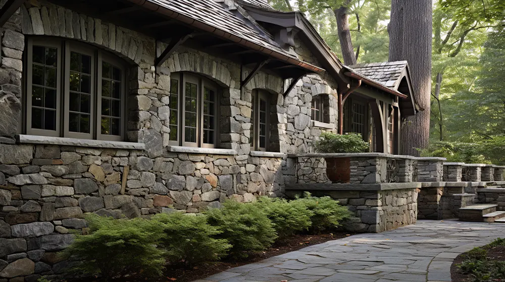 Stone siding