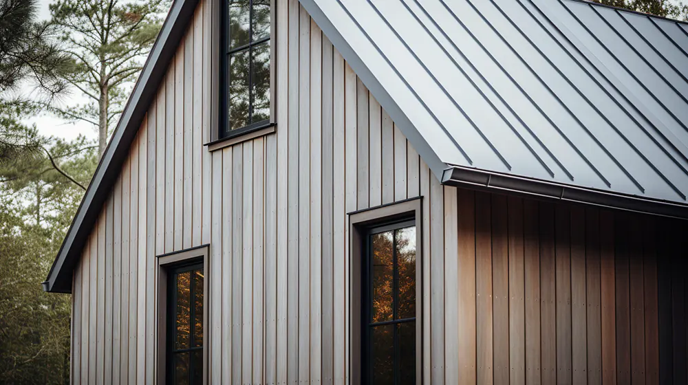 Shiplap vertical siding