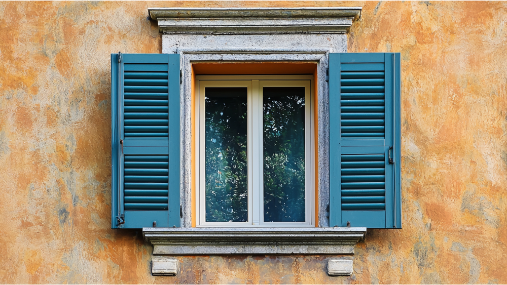 Vinyl house shutters