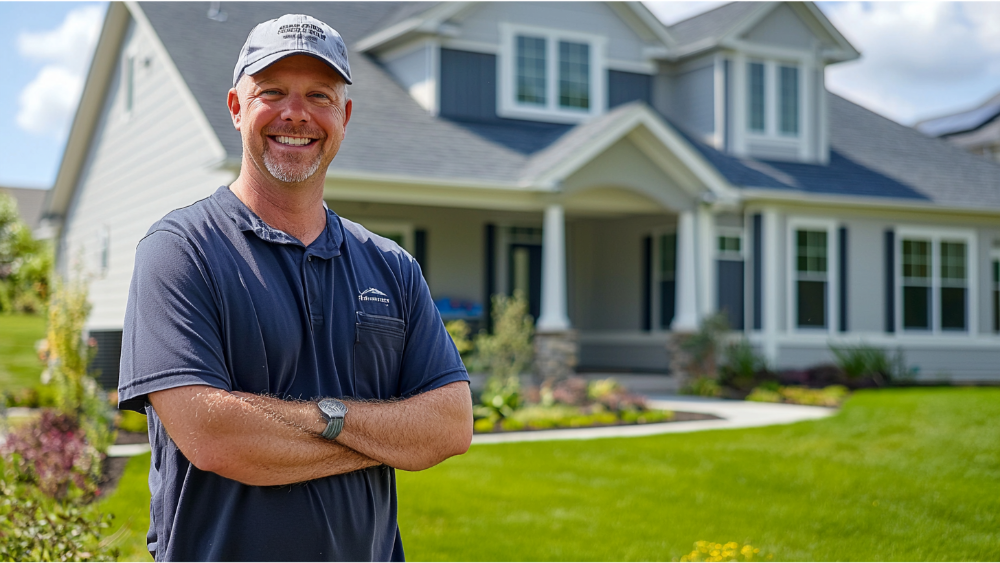 A siding contractor